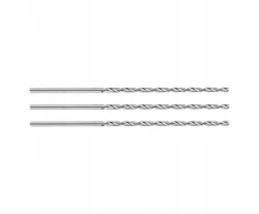 Wiertło HSS metalo grąžtas, DIN 340, prailgintas, 2 mm, 3 vnt.