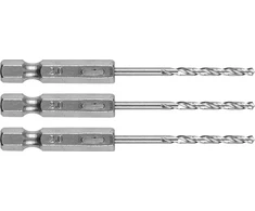 Wiertło Šešiakampis metalinis grąžtas 2,0 mm, 3 vnt.
