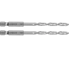 Wiertło Šešiakampis metalinis grąžtas 4,5 mm, 2 vnt.