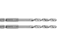 Wiertło Šešiakampis metalinis grąžtas 5,0 mm, 2 vnt.