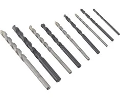 IRWIN GRĄŽTAS BETONUI METALUI HSS kompl. 9vnt. (3-8mm)