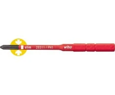 Grąžtas Antgalis wiha slim 2831-12 PH1x75 slimVario VDE