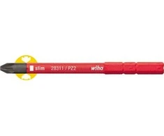 Atsuktuvo antgalis Wiha slimBit VDE PZ2x75