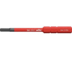 Wiha Bitas slimBit elektros šešiakampis 3x75mm (37147)
