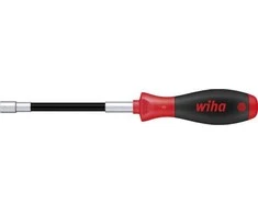 Wiha SoftFinish atsuktuvas šešiakampis veržliaraktis su lanksčiu velenu 8 mm x 150 mm 372080 01439