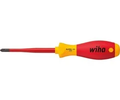 Atsuktuvas WIHA SoftFinish® electric slimFix PlusMinus / Pozidriv SL / PZ2 x 100 mm