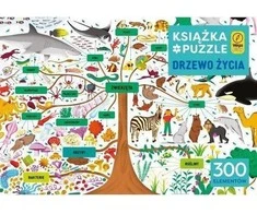 Dėlionė Foksal knyga ir galvosūkis Gyvybės medis 300vnt 98107