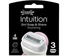 Wilkinson Intuition maitininantis įdėklai su 4 ostrzami 3 vnt.