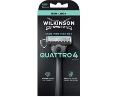 Wilkinson Quattro 4 Skin Protection maszynka do golenia su 4 ostrzami