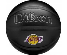Wilson NBA komandos „Los Angeles Lakers“ „Premiere“ kamuolys WZ4026414XB Krepšinio kamuolys