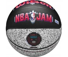 Wilsonas Wilsonas NBA Jam vidaus ir lauko kamuolys WZ2011801XB Juoda 7