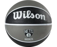 Wilson NBA Team Brooklyn Nots Juodas- pilka kamuolys dydis 7 (WTB1300XBBRO0