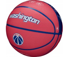 Wilson NBA komandos miesto kolekcinis krepšinio kamuolys Washington Wizards WZ4016430ID