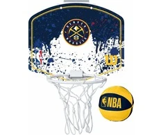 Denver Krepšinio lankas su skydu DEN Nuggets Mini Wilson 29x29cm/Ø10cm