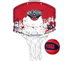 Wilson NBA komandos Naujojo Orleano „Pelicans“ mini krepšinio kamuolys WTBA1302NOP Raudona Vienas dydis