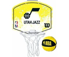 Wilson NBA komandos „Utah Jazz“ mini krepšinio kamuolys WZ6010102 Geltona, vieno dydžio