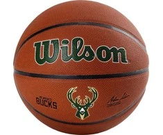Kamuolys Wilson Team Alliance Milwaukee Bucks Ball WTB3100XBMIL (rozmiar_EU-7)