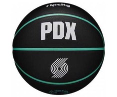 Wilson NBA Kolekcinis miesto kamuolys Portland Trail Blazers WZ4016425ID