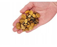 WIM WIO Bumblebee Gravel, žvyras, dekoratyvinis, aukso-juodas, 2kg, maišas