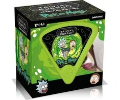 Winning Moves Trivial Pursuit Rick &amp; Morty kortų viktorinos žaidimas 600 klausimų