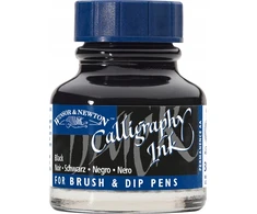 Winsor &amp; Newton Kaligrafija, Juoda, 30 ml, 1 vnt. (094376907285)