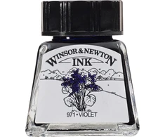 Winsor &amp; Newton Drawing Ink 14ml Violet 688