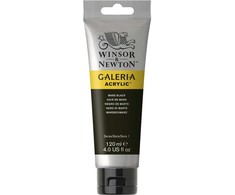 Winsor &amp; Newton Galeria, 120 ml, juoda, tūbelė