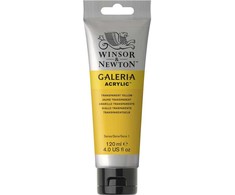 Winsor &amp; Newton Winsor &amp; Newton Galeria, 120 ml, Transparent, Geltona, Tube