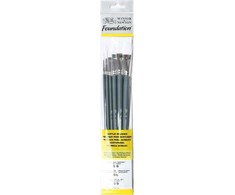Winsor &amp; Newton Winsor &amp; Newton 5295008, rinkinys, Įvairūs, Sintetiniai, 6 vnt.