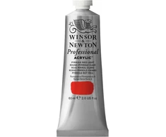Winsor &amp; Newton Professional akriliniai dažai, 60 ml, raudoni, tūbelė