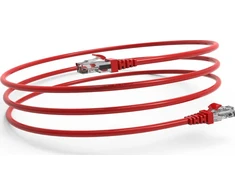 Wirewin INCA Patchkabel ICAT6-02TK RJ45 Cat6 UTP Rot 2,0m mažmeninė prekyba