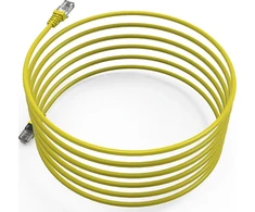 Wirewin INCA Patchkabel ICAT6-05TS RJ45 Cat6 UTP Geltona 5,0m mažmeninė prekyba