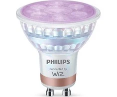 Philips Smart WiFi Spot PAR16 36° 345 Lm RGB, 3 vnt. | GU10 | 4.7 W | Pilna spalva ir šilta–šalta | Bluetooth, Wi-Fi