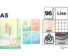W&amp;K Užrašų knygelė A5 MIX