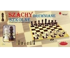 Wk Zabawki W&amp;K Maži mediniai mokyklos šachmatai
