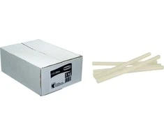 Modeco klijų lazdelės kartonui 12 mm x 200 mm pieniškas 250 vnt 5kg PAC (MN-97-997-5)