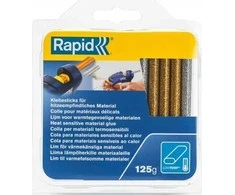*Klijų lazdelės pistoletui Rapid Oval, 95mm, 125g, sidabrinės/auksinės spalvos, pakuotėje 18 vnt.