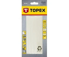 Wkłady Klijų lazdelės TOPEX 8x100mm, skaidrios, 12 vnt.