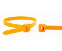 Nezatříděno Organizer WKK 110226371 opaska kablowa Zwalniana opaska kablowa Plastik Oranžinė 100 vnt.