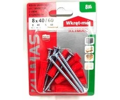 Klimas Įvaras Wkret-Met SFXP, universalūs, 8 mm x 40 mm, 8 vnt.