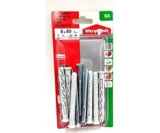 Klimas Įvaras Wkret-Met KPR-PIKE K, universalūs 8 mm x 80 mm 6 vnt.
