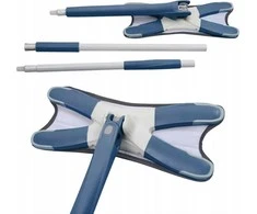Mop WMC TOOLS Mop podłogowy wyciskany X (mėlyna)