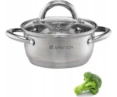 WMF Puodas plieno su dangteliu Solar 16 cm 1,9 l AMBITION