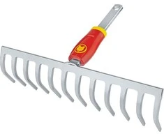 WOLF-Garten DR-M 30 rake - multi-star - red / sidabrinis - 30 cm