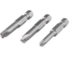 Wolfcraft Antgalių rinkinys Torq-Set 6, 8, 10 - 50 mm