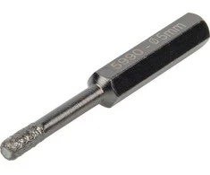 Wolfcraft Gręžtuvas Deimantinis grąžtas plytelėms, 5 mm, su parafinu