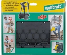 Wolfcraft Nešimo diržų sistema, juoda, 5582000
