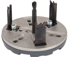Grąžtas Wolfcraft Reguliuojamas skylių pjūklas - elektros instaliacija 35-83 mm