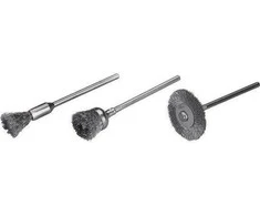 Wolfcraft 3 WOLFCRAFT MINI ŠEPEČIŲ RINKINYS WF2114000 WOLFCRAFT