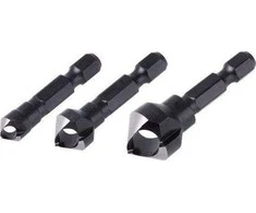 Wolfcraft SKAITINIŲ RINKINYS 8 12 16 MM WOLFCRAFT - SU EŽEKTORIU 6 AGONALINIU BONU WF4375000 WOLFCRAFT